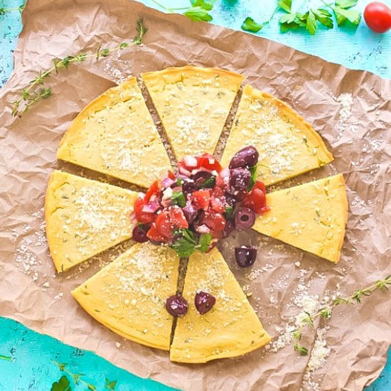 Socca (Chickpea Flour) Flatbread