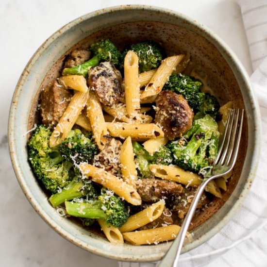 Sausage and Broccoli pasta