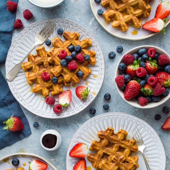 Sweet Potato Waffles