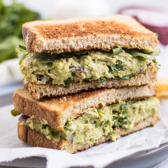 Avocado Ranch Tuna Salad