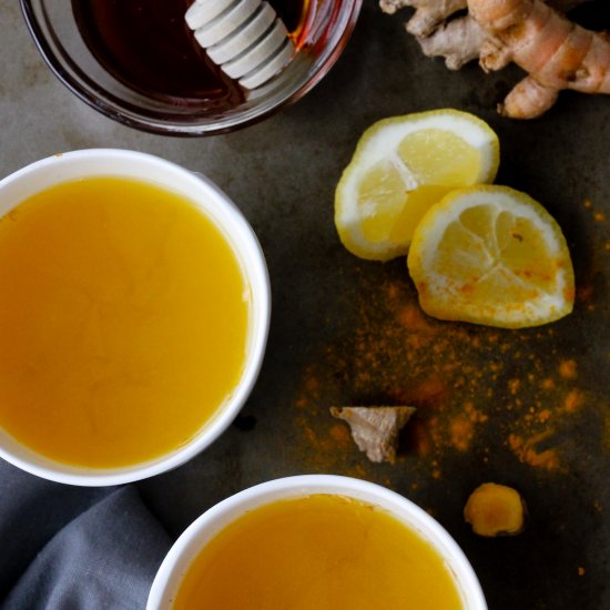 Turmeric, Ginger & Lemon Tea