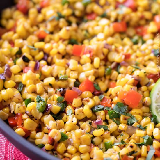 Southwest Cilantro Lime Corn Salad