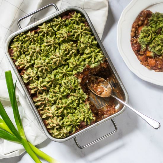 Colcannon Vegan Shepherds Pie