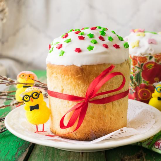 Paska Easter Bread (Kulich)