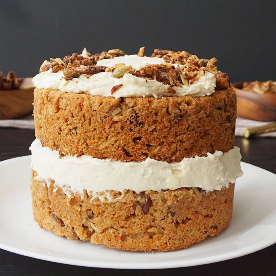 Grain-free carrot cake