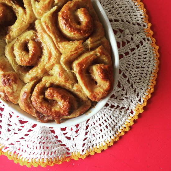 Lovely caramel buns