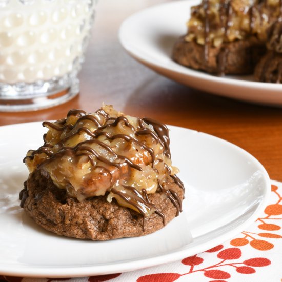 German Chocolate Cookies