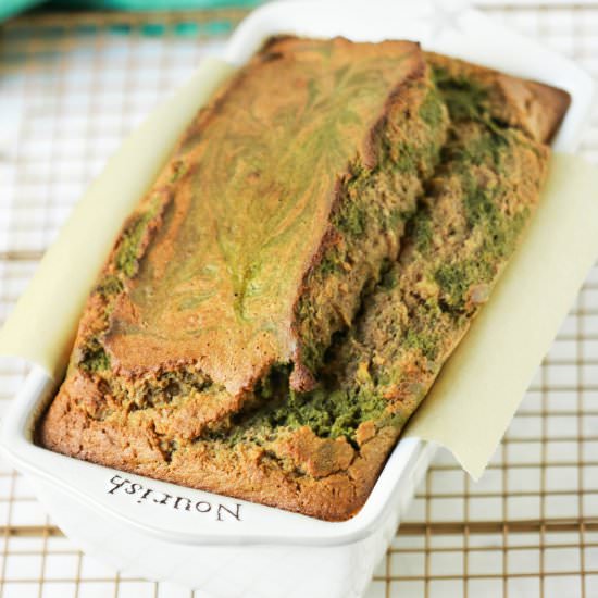 Matcha Green Tea Banana Bread