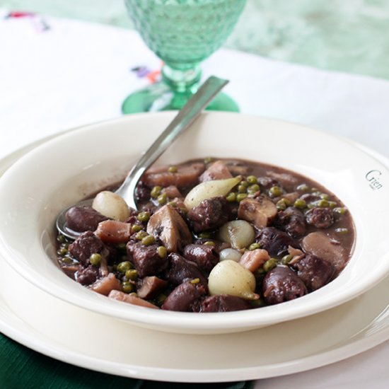 Red Wine Braised Beef Stew