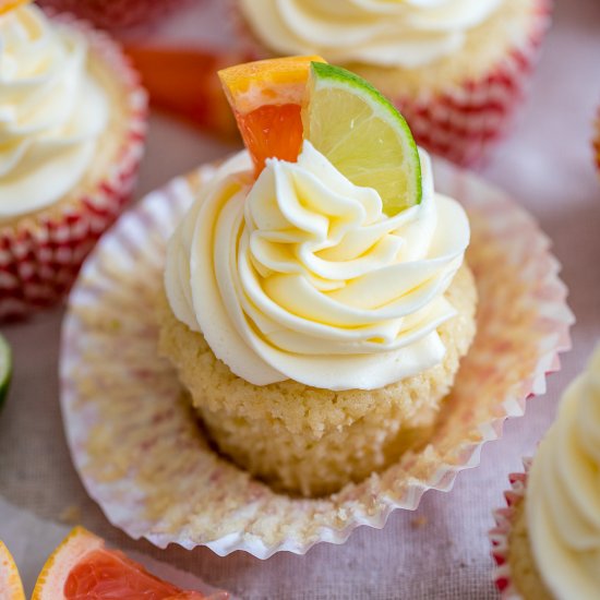 Mexican Paloma Cupcakes