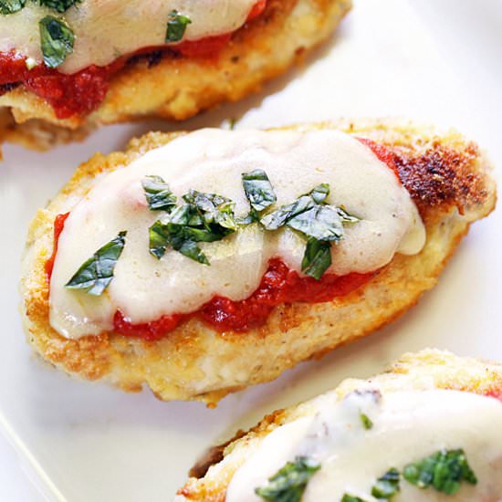 easy chicken parmesan