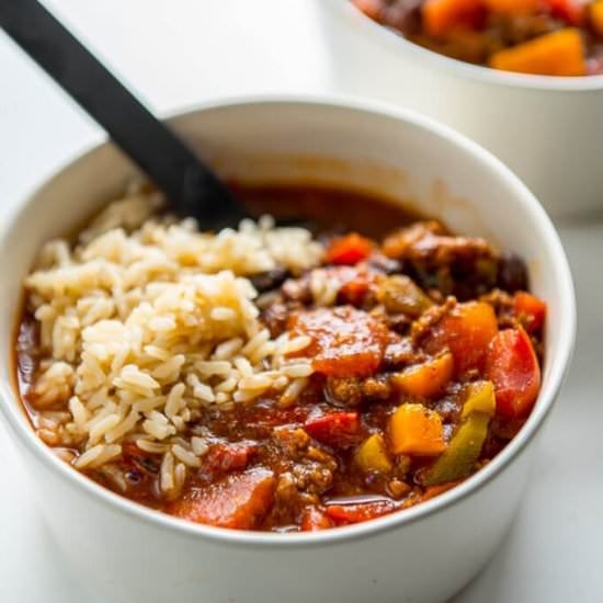 Stuffed Pepper Soup