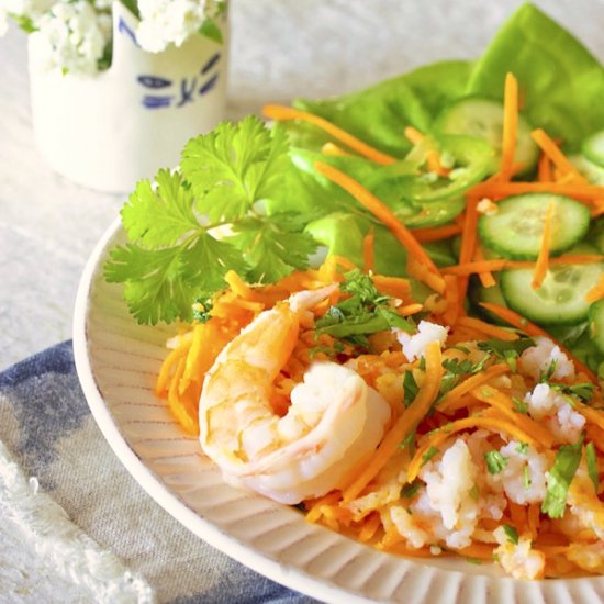 Shrimp and Sweet Potato Stir-Fry