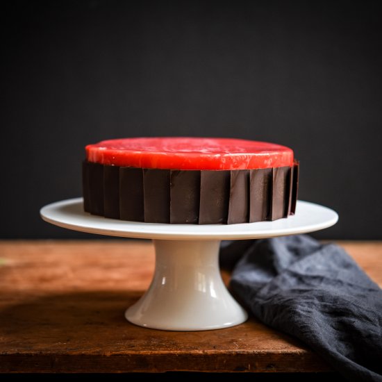 Honey, Raspberry Entremet