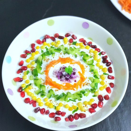 Rainbow Raita