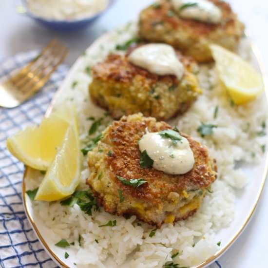 Crab Cakes and Aioli!