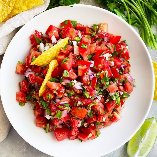 Homemade Pico de Gallo