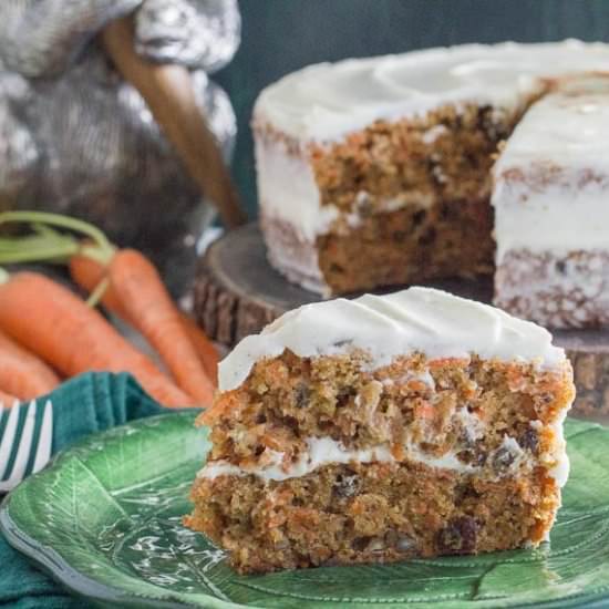 Low FODMAP Carrot Cake