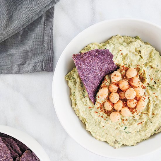 Easy Avocado Hummus