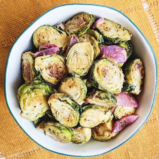 Honey Dijon Brussel Sprouts