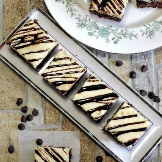 Brownie Cheesecake Bars