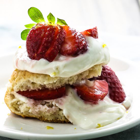 Gluten Free Strawberry Shortcake