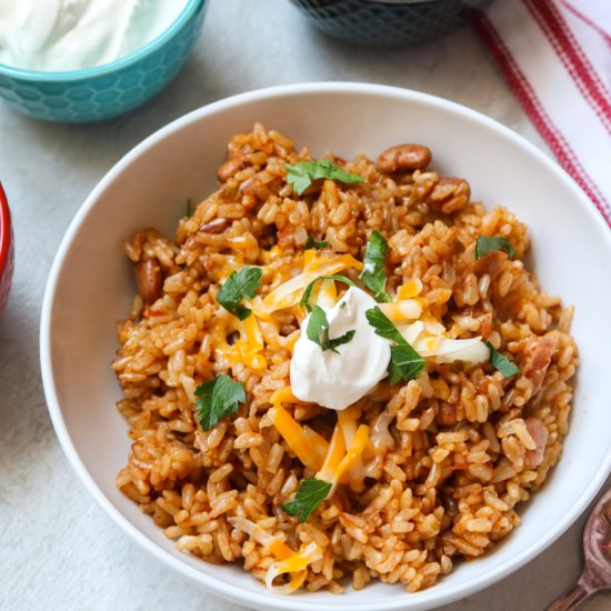 Instant Pot Rice and Beans