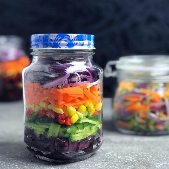 Rainbow Pickled Vegetables