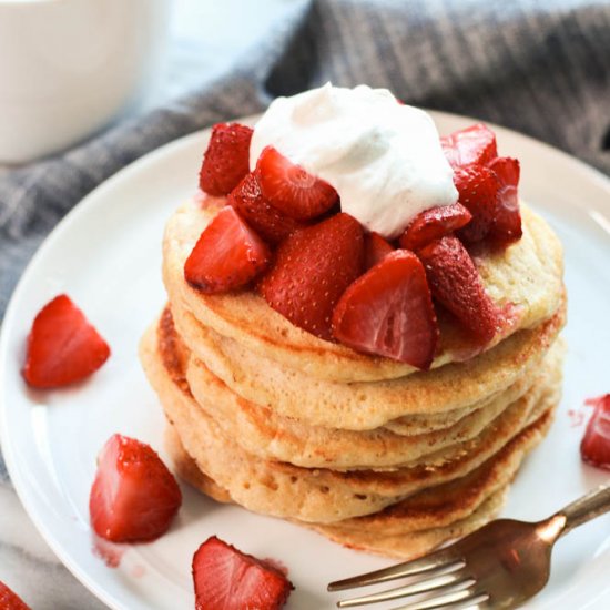 Whole Wheat Sourdough Pancakes