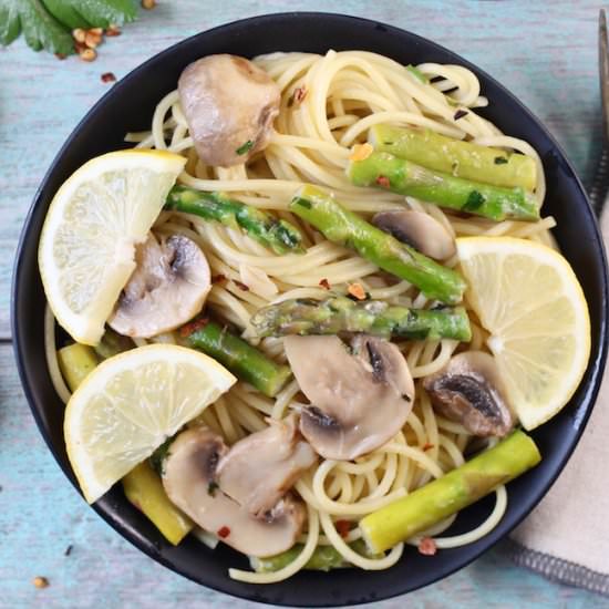 Lemon Parsley Angel Hair