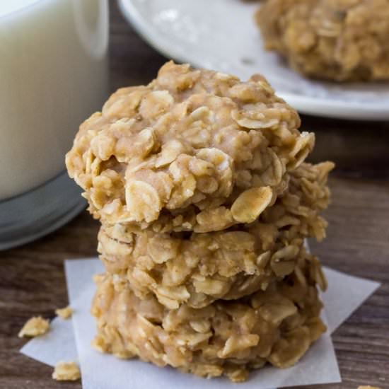 Peanut Butter No Bake Cookies