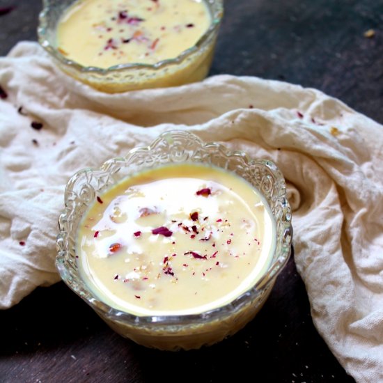 Saffron Indian Rice Pudding