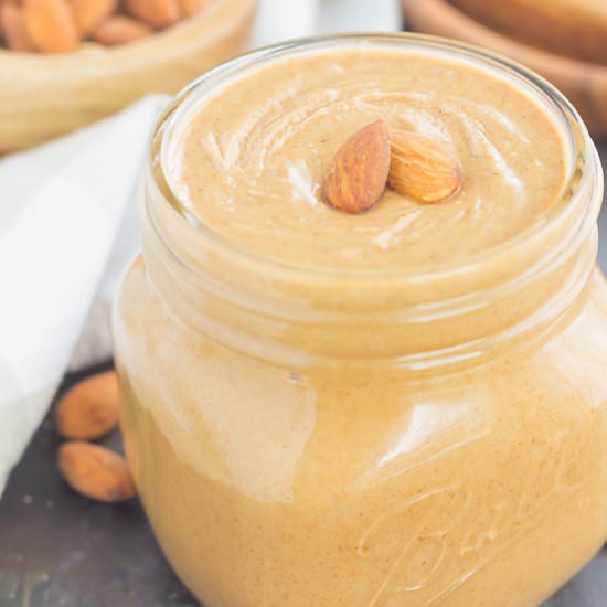 Homemade Honey Almond Butter