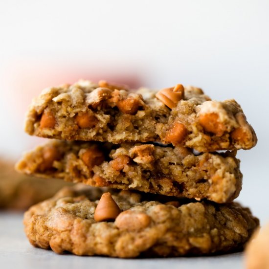 soft & chewy oatmeal scotchies