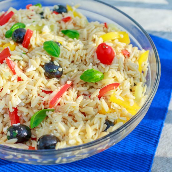 Orzo Pasta Salad