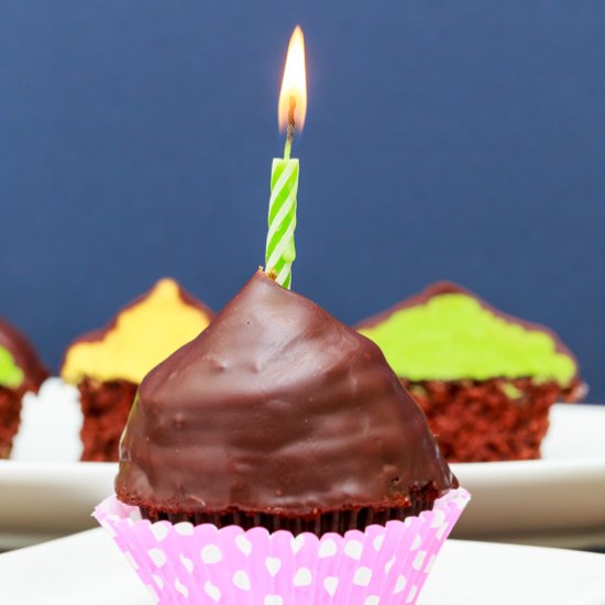 Hostess Hi-Hat Cupcakes