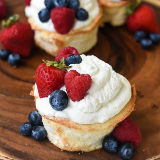 Gluten Free Mini Angel Food Cake