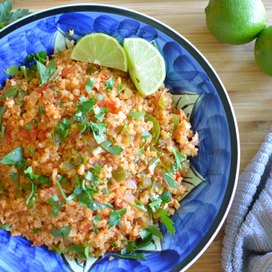 Mexican Cauliflower Rice