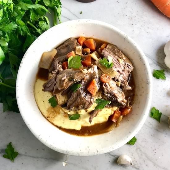 Easy Slow Cooker Short Ribs