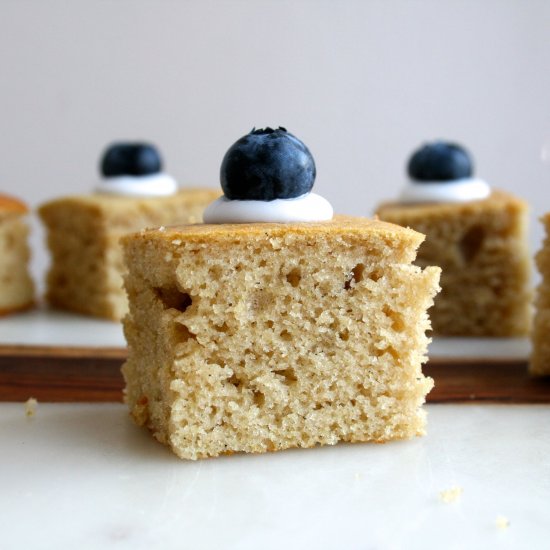 Healthier Vanilla Sponge