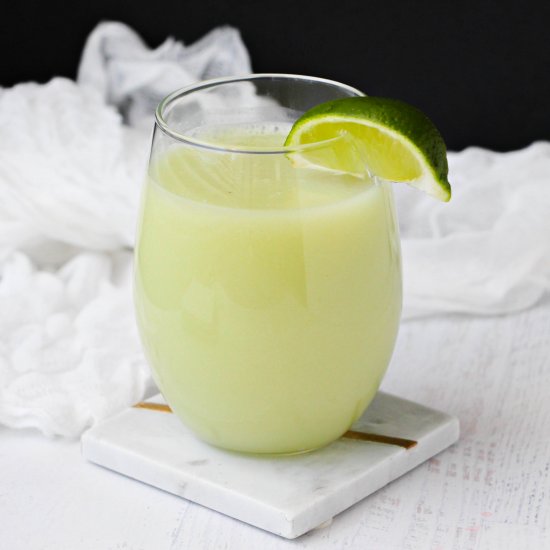 Refreshing Cucumber Lime Smoothie