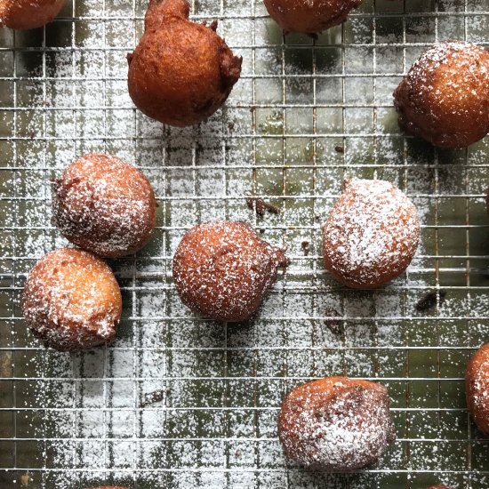 Orange Scented Ricotta Zeppole