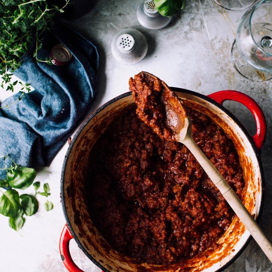 The Best Meat Sauce