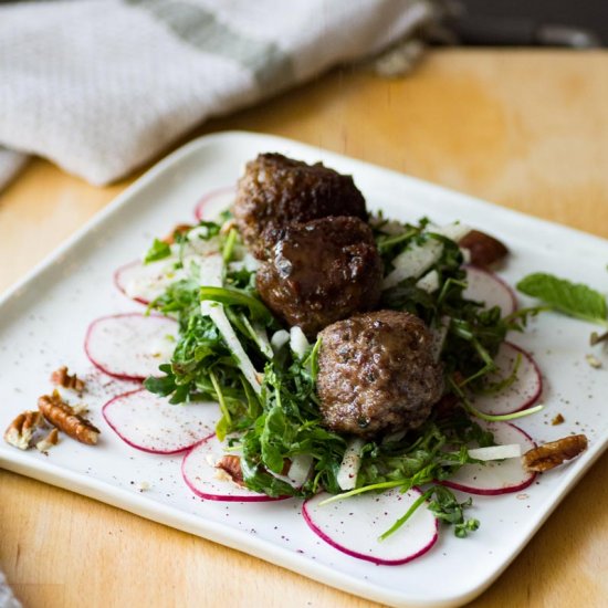 Lebanese Keto Meatballs