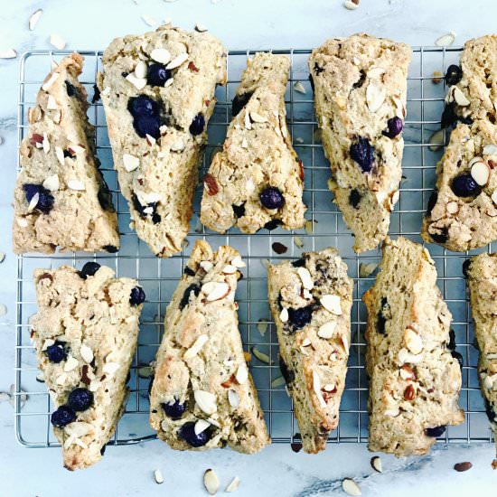 Blueberry Almond Scones