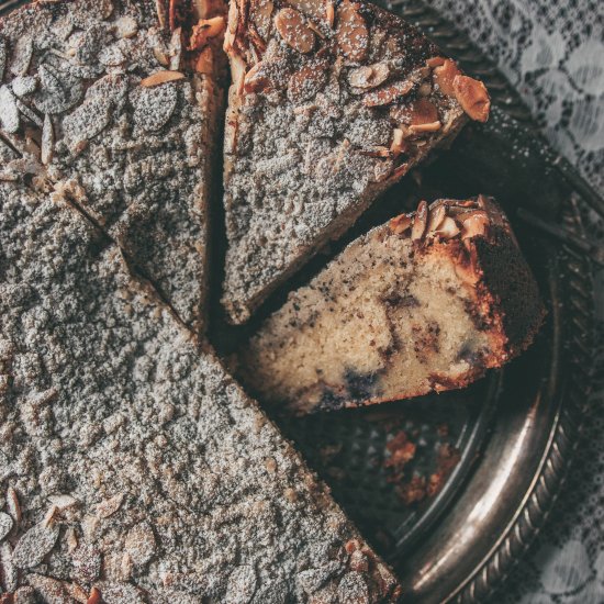 Blueberry Crème Fraiche Coffee Cake