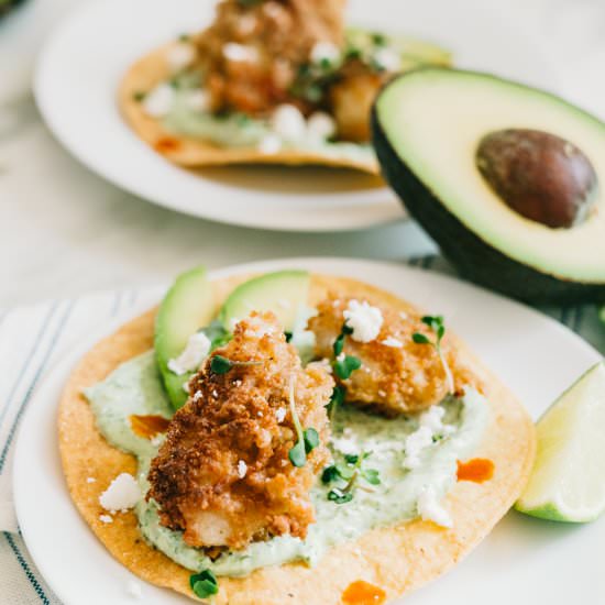 Beer Battered Crispy Fish Tacos