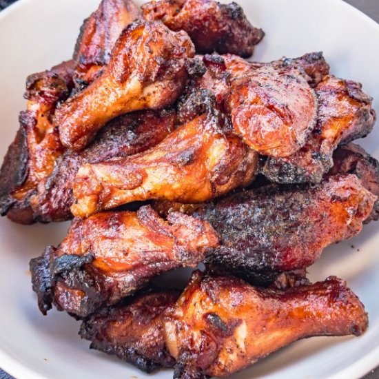 Crispy Smoked Chicken Wings