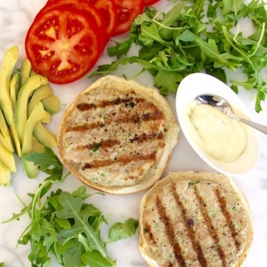 Fresh Healthy Tuna Burgers