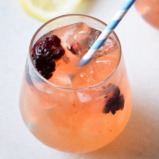 Blackberry Lemon Spritzer